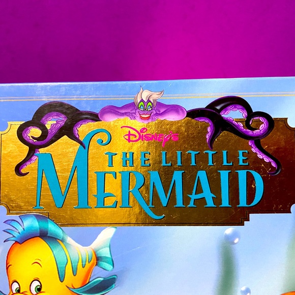 DISNEY’S THE LITTLE MERMAID VTG 2002 A READ ALOUD BOOK HARDCOVER 65 Pages - Picture 14 of 16